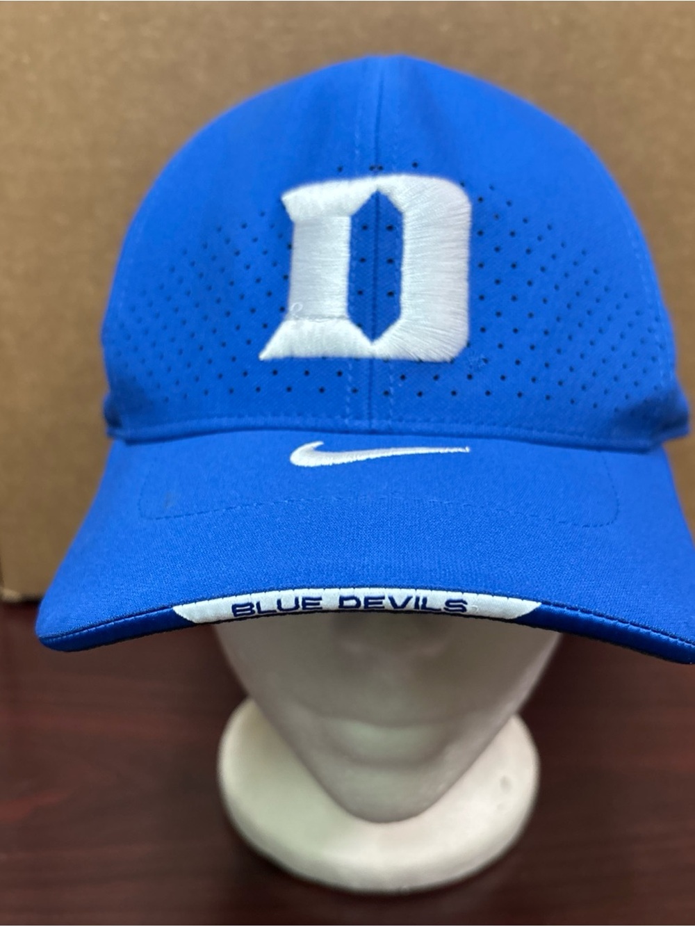 Duke Blue Devils Nike Classic99 Dri-Fit Stretch Fit Hat Cap On Field Sideline
